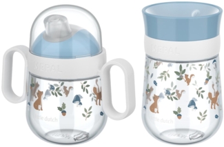 Mepal MIO Trinklernbecher Antitropf & 360° 2er Set Forest Friends (2025)