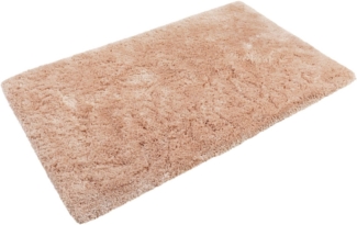 Homie Living Badematte Porto Azzurro, Höhe 30 mm, rutschhemmend beschichtet, fußbodenheizungsgeeignet, schnell trocknend, Polyester, rechteckig, Badteppich, uni, rechteckig & rund, waschbar, Badezimmerteppich