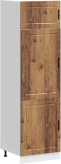 vidaXL Küchenschrank Porto Altholz-Optik Holzwerkstoff 854115