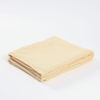 HOME DELUXE Baumwolldecke ELIA Beige - 140 x 200 cm