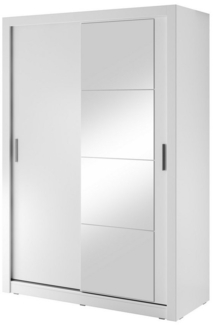Compleo Kleiderschrank ARTI 04 auf praktische Art, Mehrweckschrank 150 cm mit Spiegel