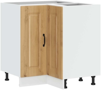 vidaXL Küchen-Eckunterschrank Kalmar Artisan-Eiche Holzwerkstoff 853516