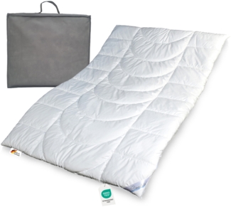 Winterbett Sympathica Klimafaser Allergiker Duo Bettdecke 200x200 60°