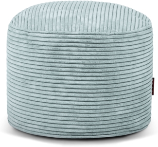 Sitzsack ‘Mini‘, Bezugstoff - Waves, 100% Polyester, Mint, 30x40x40 cm cm.