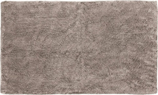 Blomus TWIN Badematte, Badezimmermatte, Bad Matte, Baumwolle, Satellite, 100x60 cm, 69089