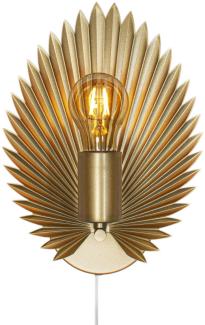 By Rydéns 4300470-6503 Wandleuchte Aruba gold E27 1-flammig