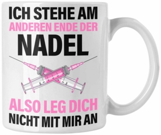 Trendation Tasse Trendation - Krankenschwester Tasse Geschenk Propofol Spritze Geschenk