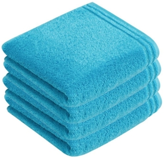 Vossen Handtücher 4er Pack Handtuch 60x110 cm Calypso feeling, Frottier (Spar-Set, 4-St), hohe Markenqualität