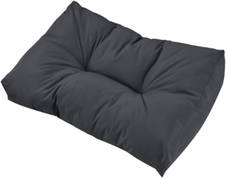 Rückenkissen für Palettenmöbel Comfy 40x60x12 cm Dunkelgrau en. casa