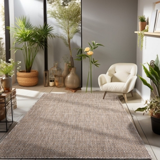 Carpettex Outdoorteppich Vintage Design, Läufer, Höhe: 5 mm, Outdoor Teppich Wetterfest Vintage Design Küchen Terrasse Balkon