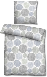 Castell Mikrofaser Bettwäsche 135 x 200 + 80 x 80 cm