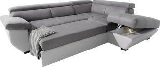 COTTA Ecksofa Speedway L-Form, mit Kopfteilverstellung, wahlweise mit Bettfunktion und Bettkasten
