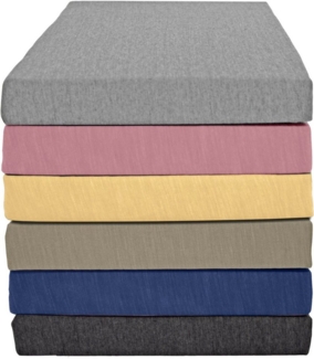 KUM Spannbettlaken Polycotton Spannbetttuch, Polycotton, Gummizug: rundum, (1 Stück)