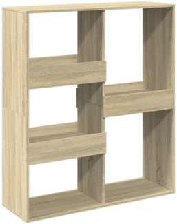 vidaXL Raumteiler Sonoma-Eiche 100x33x115 cm Holzwerkstoff 3309548