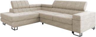Ecksofa Laris (Farbe: Nazar 225.02, Seite: Links)