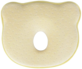 Coonoor Babykissen Babykopfkissen zur Vorbeugung von schrägen, schrägen Kopfverformungen Gegen Plattkopf 100% Baumwolle