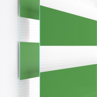 Doppelrollo Fensterrollos Ohne Bohren, Vkele, 130cm/160cm, klemmfix,klemmträger, Sonnenschutz, Lichtdurchlässig und Verdunkelnd.