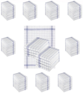 Betz Geschirrtuch 10er Set 50 x 70 cm Halbleinen Geschirrtücher MCT-11 HL, (Set, 100-tlg, 10 Geschirrtücher), Geschirrhandtuch Gläsertuch Jacquard Gläsertücher Küchentuch Handtuch