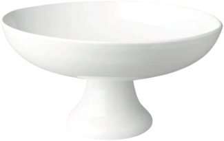 ASA Selection grande Schale auf Fuß, Dessertschale, Dekoschale, Steingut, Weiß, Ø 14 cm, 2789147