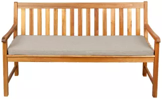 Gutekissen® Sitzkissen für Bank, Gartenschaukeln, Sitz, glatt. FK5 (180x60x5, Beige)