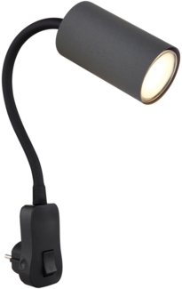 Wandleuchte Innen Wandlampe mit Schalter Wohnzimmer Schlafzimmer 57911DPG