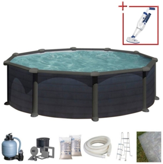 Granada Stahlwandpool Rund Ø350 x 132 cm