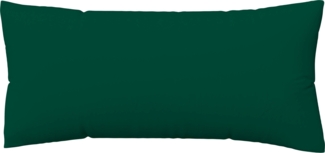 Schlafgut Kissenbezug Knitted Jersey aus Bio-Baumwolle mit Elasthan, bügelfrei, (1 Stück), besonders fein gestrickt, Kissenhülle mit farbigem Reißverschluss