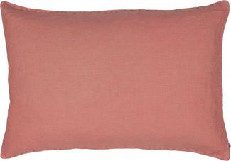 Kissenhülle Kissenbezug Leinen Melone Rot 60x40cm Ib Laursen 6201-97