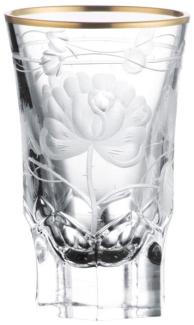 Shot Glas Kristall Monrose Gold clear (8 cm)