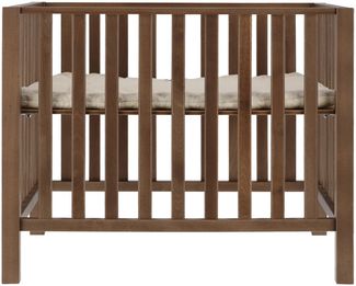 Bopita Laufstall Brent – Walnuss Holz kolonial wal