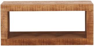 Wandregal 34 x 20 x 15 cm Mangoholz Regal Wand Wohnzimmer Esszimmer Neu