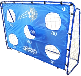 Best Sporting Fußballtor mit Torwand 5 Schusslöcher (Set), sehr stabil, 213x152 cm