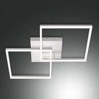 FABAS LUCE No. 3394-66-102 LED Deckenleuchte Bard 65x65 weiss dimmbar 4000K