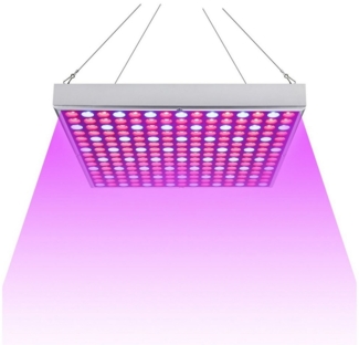 Clanmacy Pflanzenlampe 45W LED Pflanzenlampe 225 Rot Blau LEDs Grow Lampe, Vollspektrum