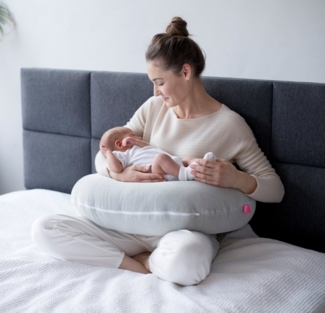 Motherhood Stillkissen Premium, aus Baumwoll-Velour, OEKO-TEX® STANDARD 100 Klasse 1, IW 00141
