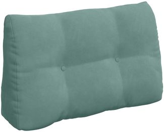 vidaXL Rückenkissen Meergrün 80 x 24 x 50 cm Samt 42014439