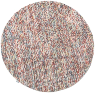 Morgenland Wollteppich - Filzkugel - Mosaik - rund - 200 x 200 - Bunt