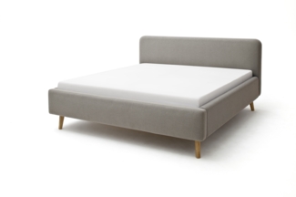 Meise Möbel Polsterbett 'Mattis' - 140x200 cm, Stoff Taupe