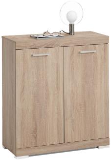 Kommode >Birkenhead< in Eiche - 80x90x35cm (BxHxT)