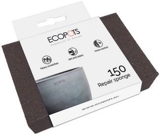 ECOPOTS Blumentopf Amsterdam (Set, 4 St), mit passenden Untersetzern