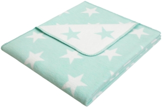 Wohndecke Adina, Lüttenhütt, mit tollen Sternen, Kuscheldecke, 180 x 140 cm (Länge x Breite)