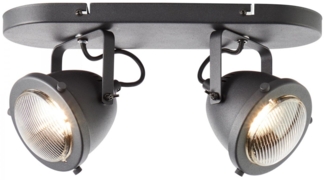 Brilliant Leuchten No. 55413-86 Spotbalken Carmen 2-flammig GU10 schwarz