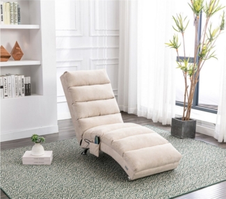 Celya Stuhl Stuhl Massageliege, Elektrisch, Polsterstühle,mit massagefunktion (mit 5 Modi für Büro, 250 kg Belastungskapazität), Ergonomische elektrische Massage Long Lounger