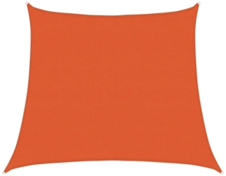 vidaXL Sonnensegel 160 g/m² Trapezform Orange 4/5x4 m HDPE 311711