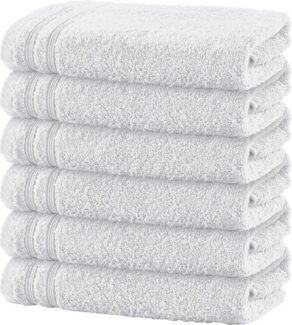 Erwin Müller Handtuch Handtuch "Heidelberg" 6er-Pack, Frottier (6-St), Walk-Frottier Uni