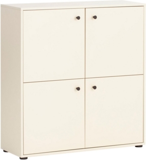 Schildmeyer Hochkommode Lovund, Breite 98 cm, Türscharniere mit Softclose-Funktion