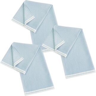 framsohn frottier Geschirrtuch Modern Living Fischgrät, (Set, 3-tlg), dichte Feinwebung, in Österreich hergestellt, 50x70 cm