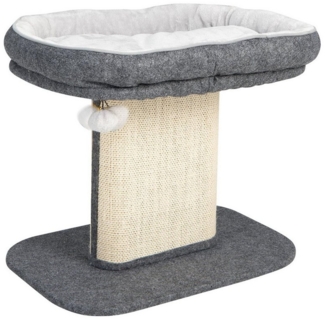 KOMFOTTEU Kratzbaum Katzenbaum, mit Sitzplattform, 50cm