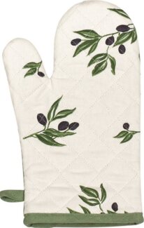 Kracht Topflappen Ofenhandschuh "Olivenzweige", Motiv