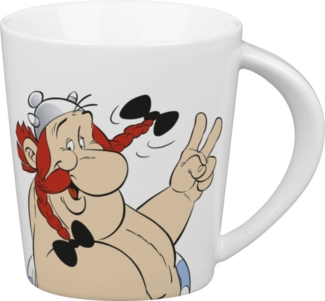 KÖNITZ Frühstückstasse Asterix & Obelix 380 ml Porzellan / Becher